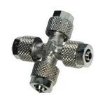 Csatlakozó kereszt- hollanderes- 6/4 mm